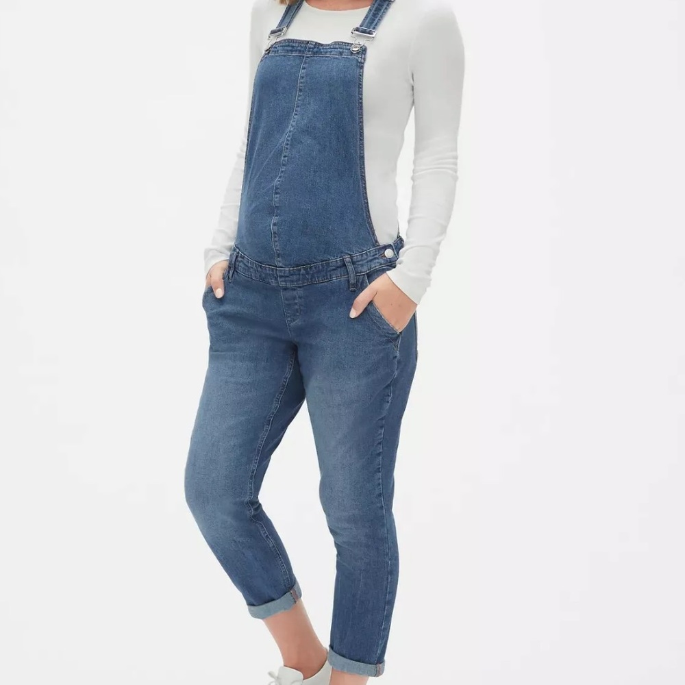GAP Maternity Denim Overalls
